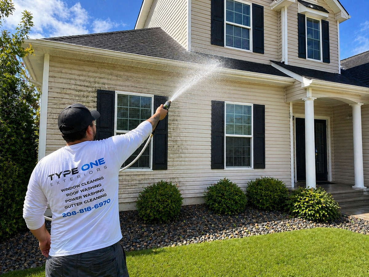 Roof Wash (Soft Wash)